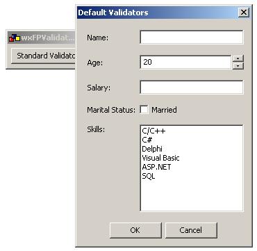 Double value validator for wxWidgets - 1 Double value validator for wxWidgets - 1