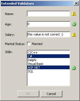 Double value validator for wxWidgets - 8 Double value validator for wxWidgets - 8
